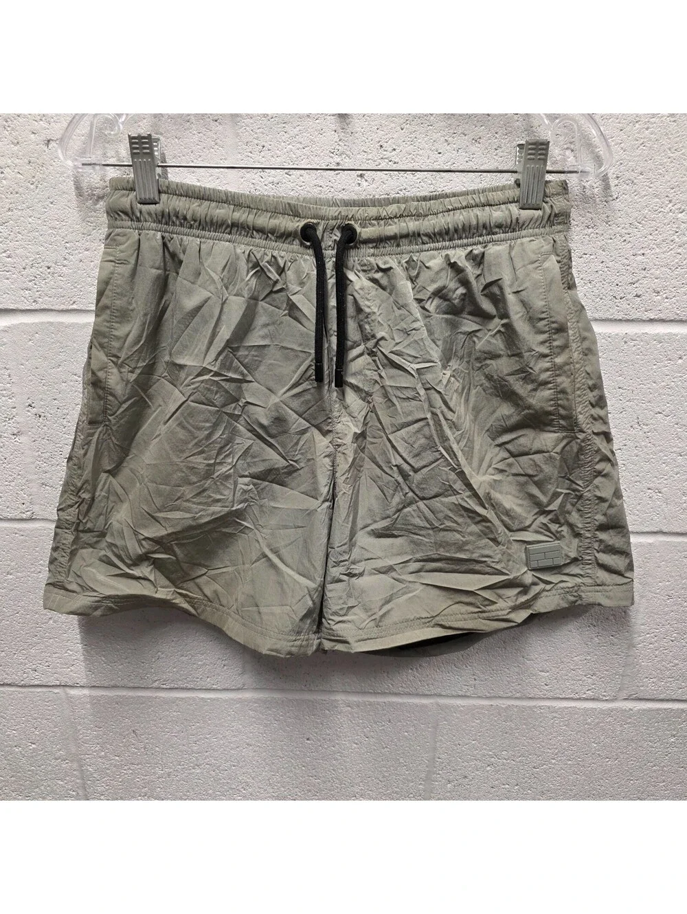 Frame Drawstring Cotton Lounge Shorts frame M mesh lined Green M